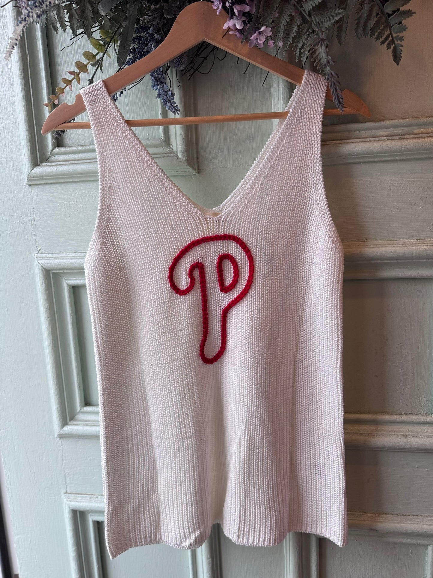 Phillies 'P' Women's Knit Tank