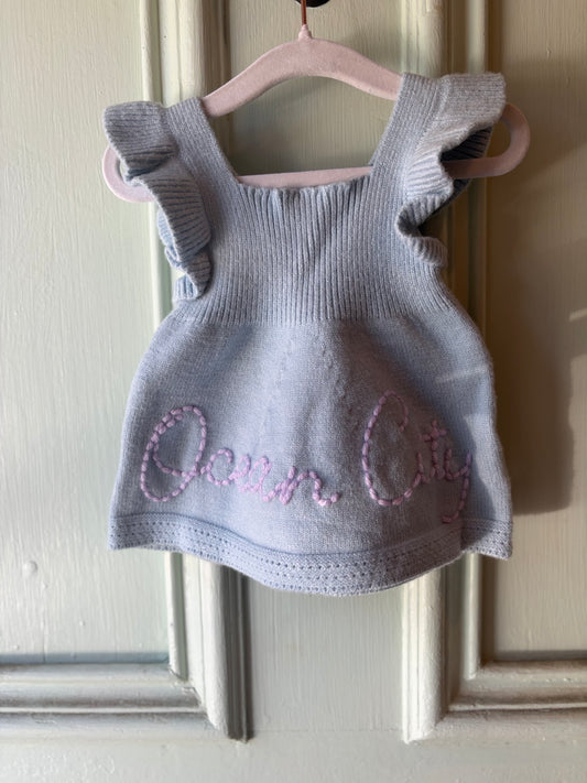 Ocean City Knit Baby Dress