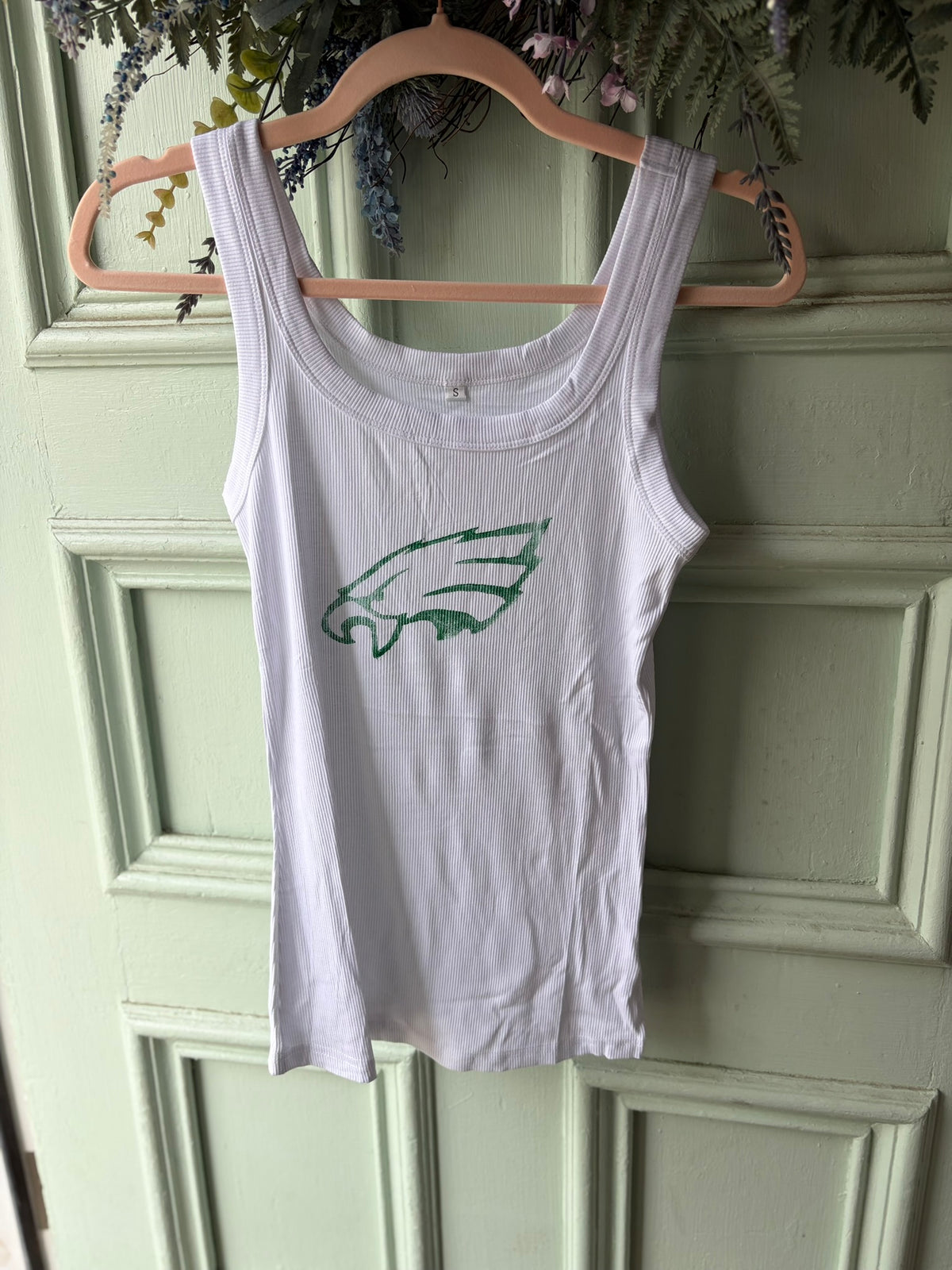 Eagles Hand-Stamped Tank Top