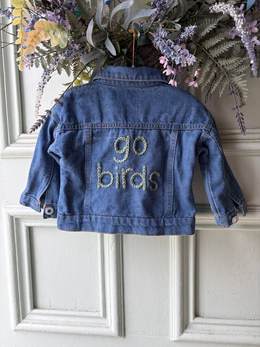 Go Birds Kids Denim Jacket