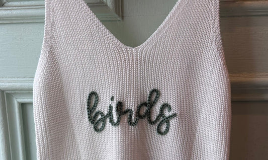 'Birds' Women's Knit Tank