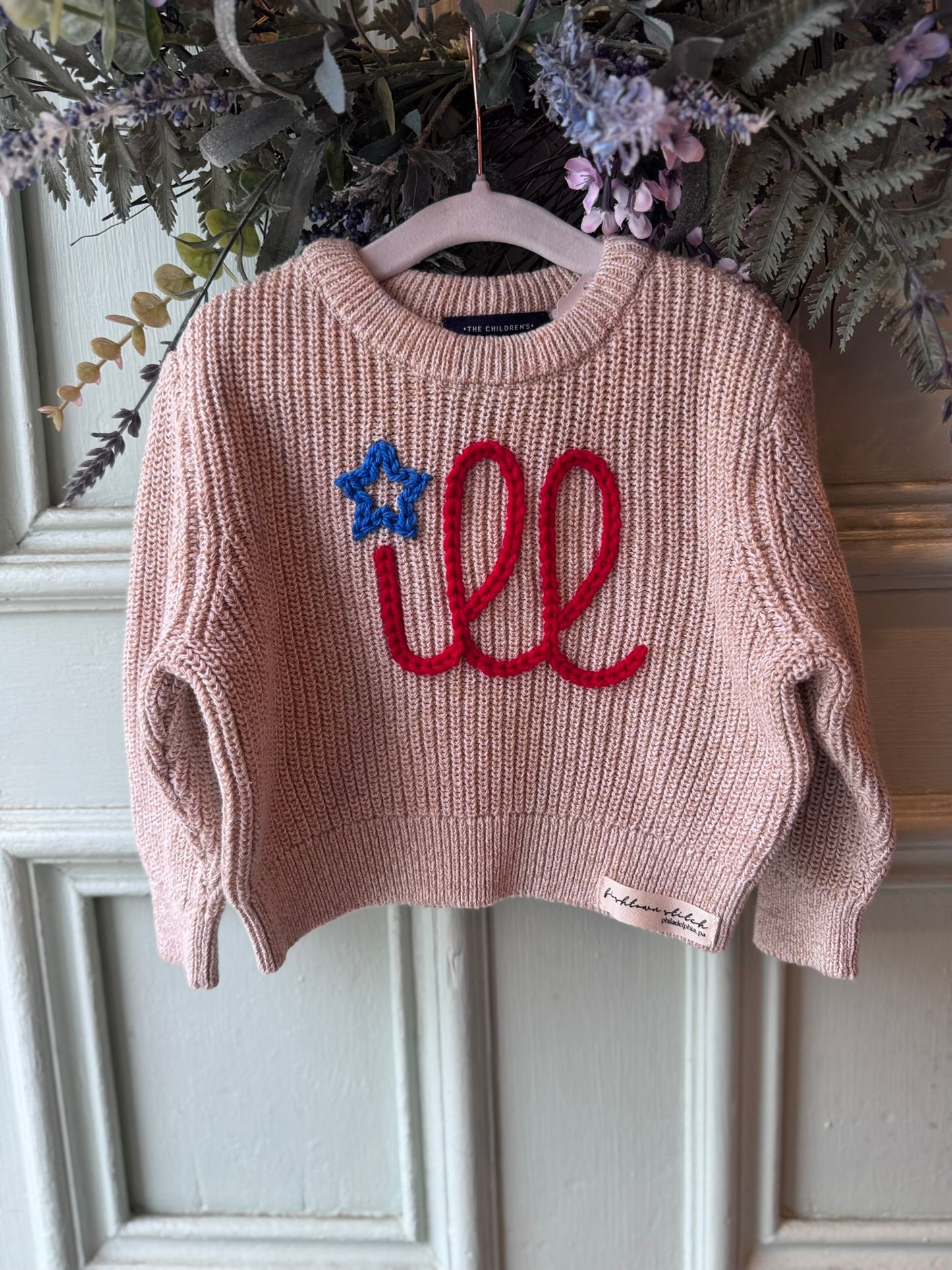 Phillies Kids Knit Sweater