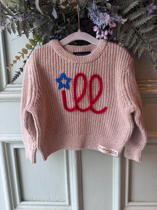 Phillies Kids Knit Sweater