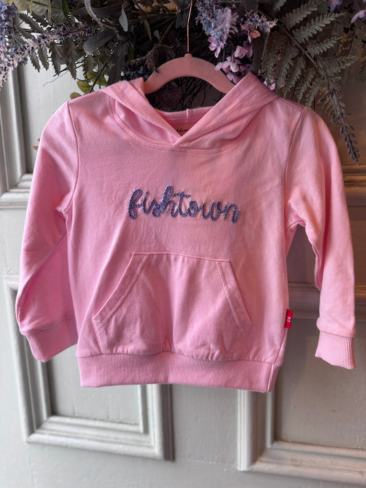 'Fishtown' Kids Hoodie (Blue)
