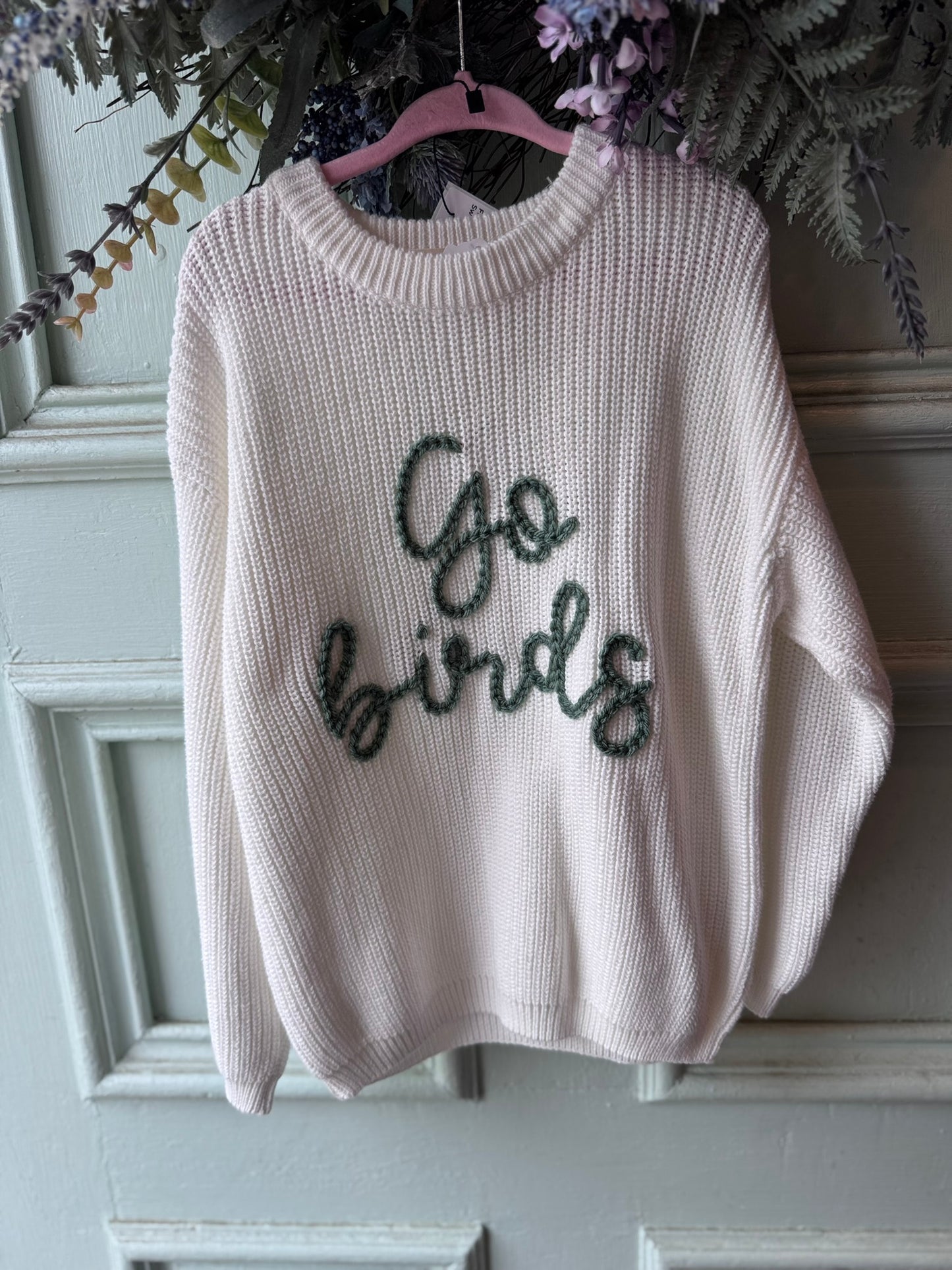 'Go Birds' Kids Knit Sweater