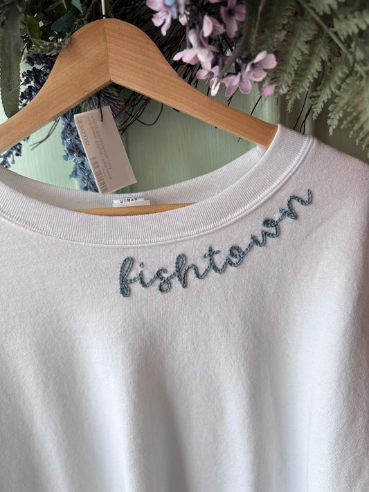 'Fishtown' Crewneck (Blue)