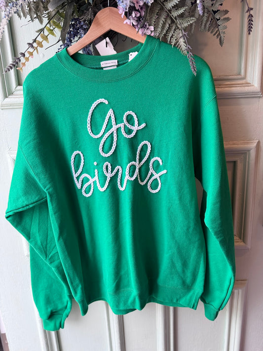 'Go Birds' Adult Crewneck