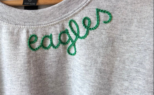 'Eagles' Adult Crewneck